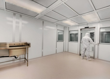 Clean room by Allied Cleanrooms - USP 797, and ISO 4, ISO 5, ISO 6, ISO 7, and IS0 8, cGMP cleanroom manufacturing