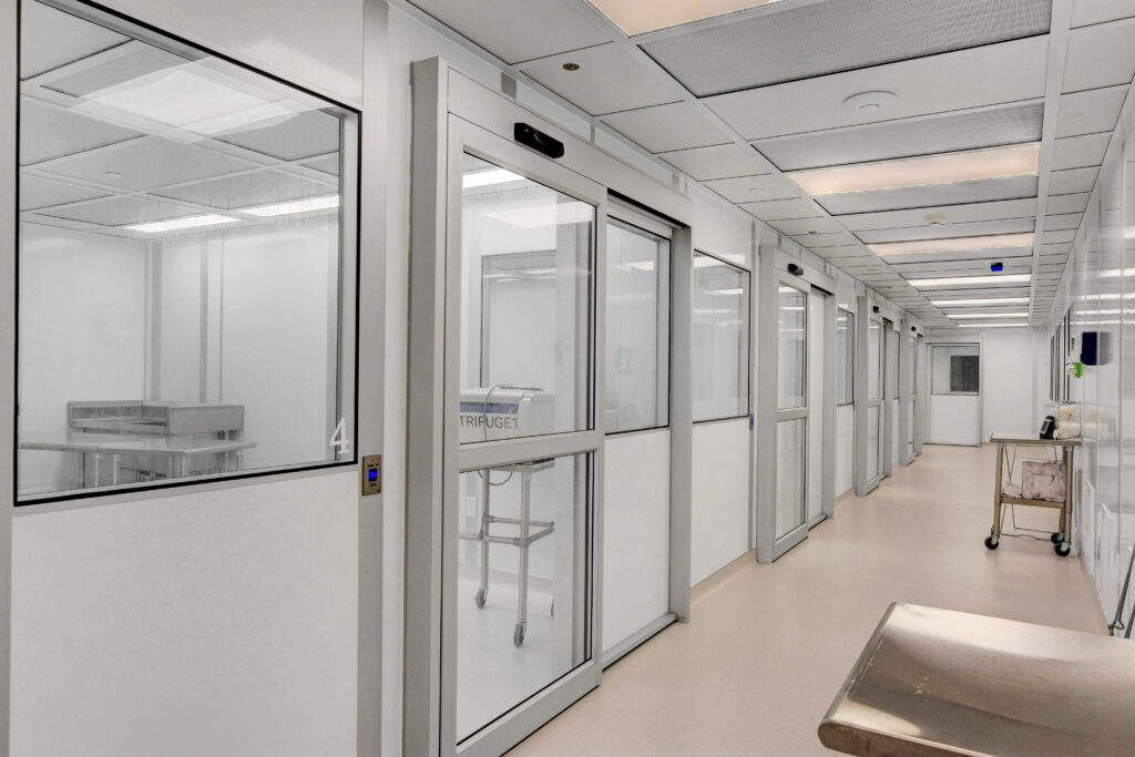 Clean room by Allied Cleanrooms - USP 797, and ISO 4, ISO 5, ISO 6, ISO 7, and IS0 8, cGMP cleanroom manufacturing