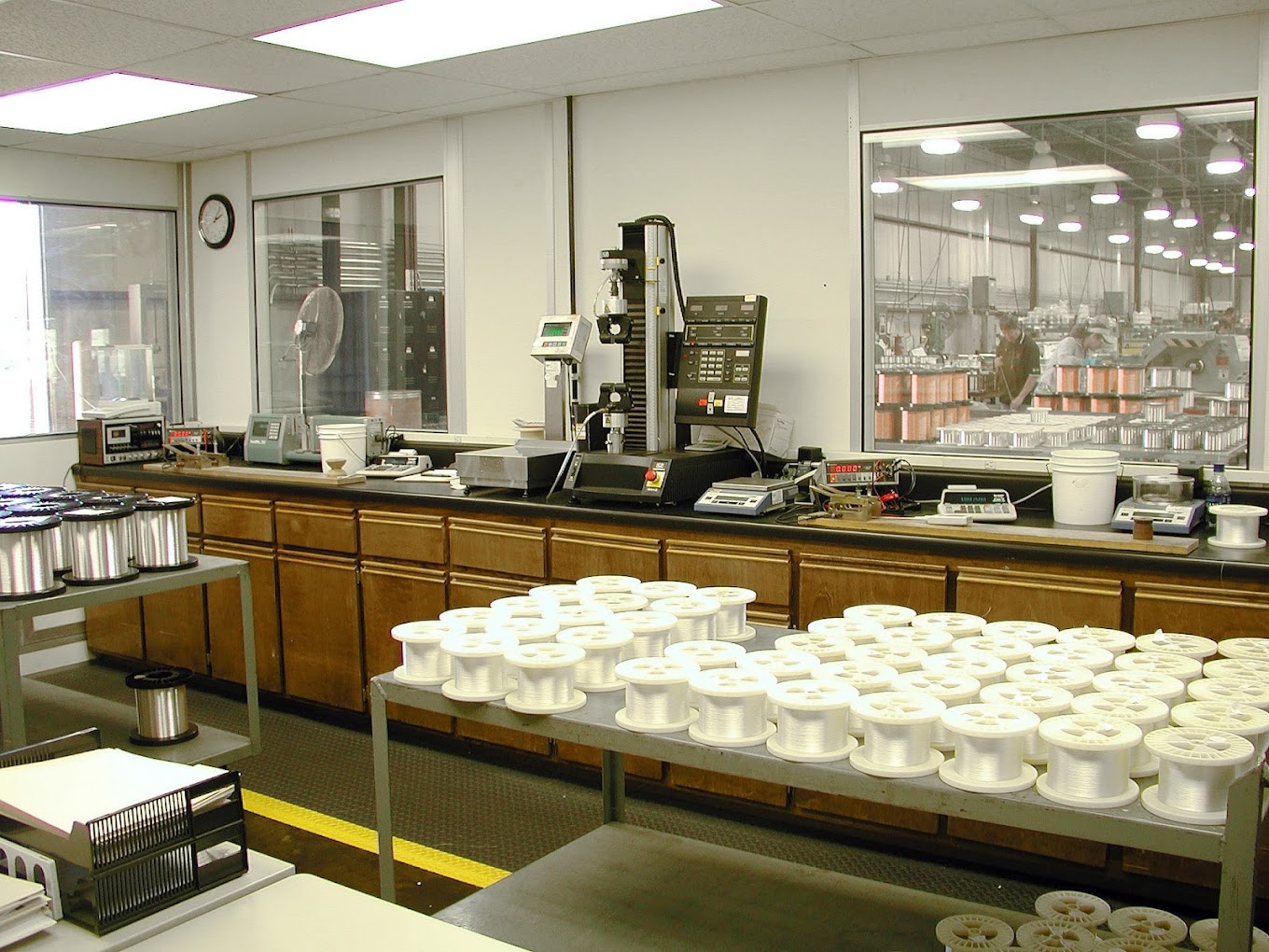 A working ISO 6 modular cleanroom.