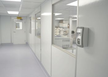 Cleanroom commissioning ready facility built by Allied Cleanrooms