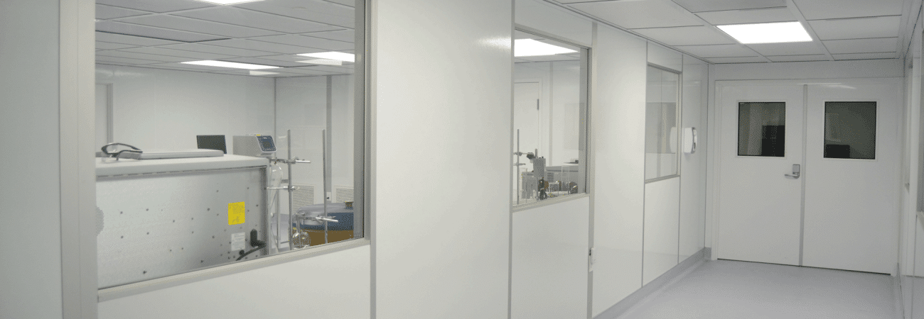 Modular cleanroom construction by Allied Cleanrooms