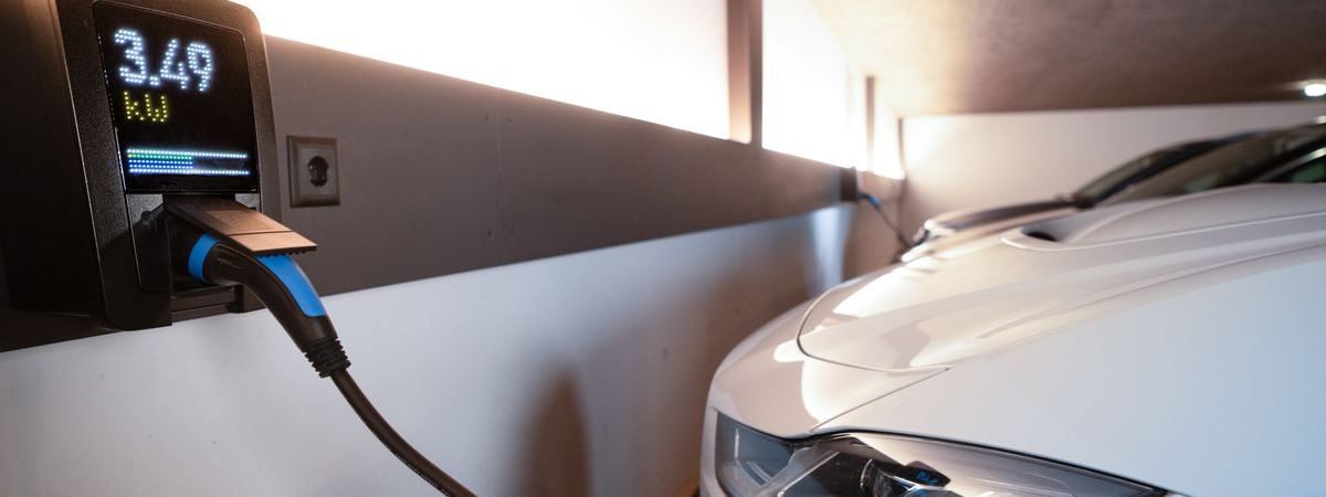 Electric vehicle charging, powered by lithium batteries manufactured in cleanrooms
